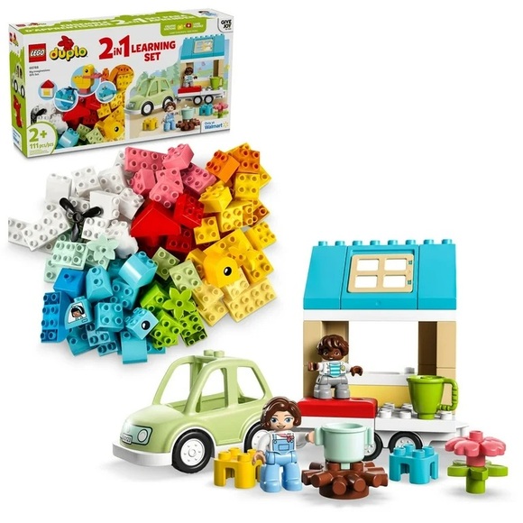 LEGO DUPLO Big Imaginations Gift Set, Contains Bricks Toy Car & Dollhouse, 66788 - Picture 1 of 5
